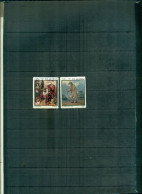 CUBA  JOURNEE DU TIMBRE 68 TABLEAUX 2 VAL NEUFS A PARTIR DE 0.75 EUROS - Unused Stamps