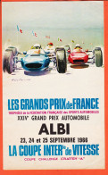 00457 ️ XXIVe Grand Prix Automobile ALBI ◉ 23-25 Septembre 1966 (•◡•) Programme Officiel ◉ Plan Circuit-Prix-Horaires - Automovilismo - F1