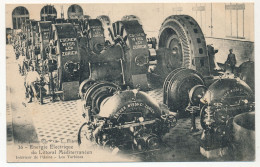 Delcampe - CPA - VIDAUBAN (Var) - Energie Electrique Du Littoral Méditerranéen - Intérieur De L'Usine - Les Turbines - Vidauban