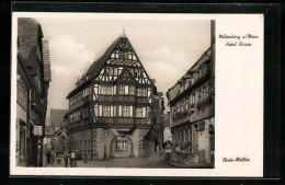 AK Miltenberg Am Main, Vor Dem Hotel Riesen - Miltenberg A. Main