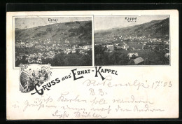 AK Ebnat-Kappel, Totale Mit Kurfirsten - Ebnat-Kappel