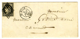 Grille / N° 3, Belles Marges, Càd T 15 ST-BLIN (50) Sur Lettre Pour Chaumont. 1849. - TB / SUP. - Autres & Non Classés