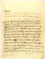 ALEMBERT Jean Le Rond D' (1717-1783), Mathématicien, Philosophe, Encyclopédiste, De L'Académie Française. - Sonstige & Ohne Zuordnung