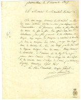 BERTHIER Alexandre, Prince De Wagram (1753-1815), Maréchal D'Empire. - Sonstige & Ohne Zuordnung