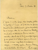 VOGÜÉ Eugène-Melchior De (1848-1910), écrivain, Diplomate, Homme Politique Et Académicien Français -/- SAINT-PETERSBOURG - Altri & Non Classificati