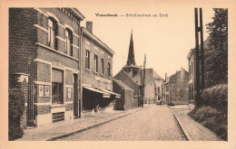 BELGIQUE - Vlezenbeek - Schaliestraat En Kerk - Uitg Leuckx Fleurus - Rue Pavée - Vue Générale - Carte Postale Ancienne - Sint-Pieters-Leeuw