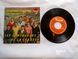 EP 45 T LES COMPAGNONS DE LA CHANSON  KALINKA CHEZ POLYDOR 21880 - Disco & Pop