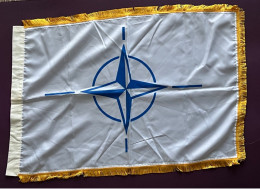 Drapeau OTAN - Organisation Du Traité De L'Atlantique Nord - Drapeaux