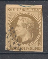 COLONIES GENERALES - 1871-72 - N°YT. 9 - Napoléon III 30c Brun - Oblitéré / Used - Napoleon III