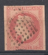 COLONIES GENERALES - 1871-72 - N°YT. 10 - Napoléon III 80c Rose - Oblitéré / Used - Napoleon III