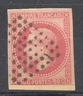 COLONIES GENERALES - 1871-72 - N°YT. 10 - Napoléon III 80c Rose - Oblitéré / Used - Napoleon III