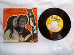 EP 45 T EDDIE CONSTANTINEL'HOMME ET L'ENFANT  CHEZ BARCLAY 70009 - Disco & Pop