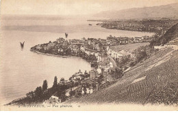 SUISSE VD VAUD #29002 MONTREUX VUE GENERALE - Montreux