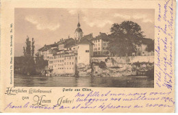 SUISSE  #SAN47443 HERZLICHEN GLUCKWUNSCH ZUM MEUEN JAHRE PARTIE AUS OLTEN - Olten