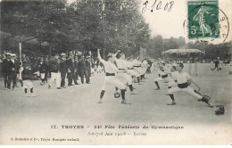 SPORTS #MK48420 TROYES 34 EME FETE FEDERALE DE GYMNASTIQUE - Fechten