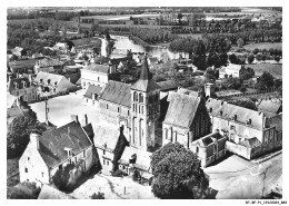 BT-BFP1-0443-49 - VILLEVEQUE - En Avion Au-dessus - L'église Et La Place - Tierce