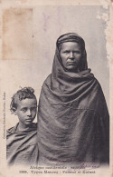 Mauritanie, Types Maures, Femme Et Enfant - Mauritania