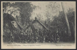 CPA Nouvelles Hébrides Non Circulée Types - Vanuatu