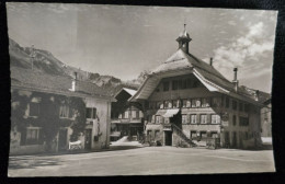 Cpp Suisse ROSSINIERE Environ Vaud / Bureau De Poste Epicerie Mercerie Declon Pilet Habitations Hotel De Ville - Rossinière
