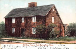 A673 US Massachusetts West Springfield 1905 Old Day House Postcard - D