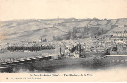 LA COTE SAINT ANDRE - Vue Générale De La Ville - Très Bon état - La Côte-Saint-André