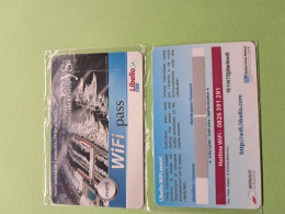 Rare  Carte WIFI PASS Monaco YACHT SHOW  Introuvable  Et NSB - Monaco