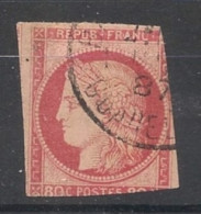 COLONIES GENERALES - 1872-77 - N°YT. 21 - Cérès 80c Rose - Oblitéré / Used - Cérès
