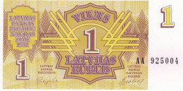 Letónia, (209), 1 Rublis De 1992, P. 35, UNC - Latvia