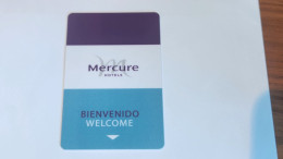 CHILE-MERCURE BIENVENIDO-hotal Key Card-AVDA LIBERTADOR BERNARDO O'HIGGINS-information Doun-(1207)-used Card - Hotel Keycards