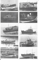 BE16 - SERIE COMPLETE 16 CARTES ROYAL LIFEBOATS INSTITUTION - LIFEBOATS - BATEAUX DE SAUVETAGE EN MER - Andere & Zonder Classificatie