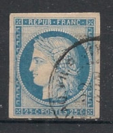 COLONIES GENERALES - 1872-77 - N°YT. 23 - Cérès 25c Bleu - Oblitéré / Used - Cérès