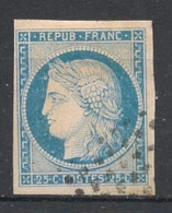 COLONIES GENERALES - 1872-77 - N°YT. 23 - Cérès 25c Bleu - Oblitéré / Used - Cérès