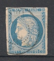 COLONIES GENERALES - 1872-77 - N°YT. 23 - Cérès 25c Bleu - Oblitéré / Used - Cérès