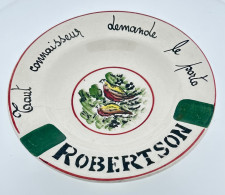 Ancien Cendrier Robertson. Tant Connaisseur Demande Le Porto. - Porcelain