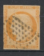 COLONIES GENERALES - 1871-72 - N°YT. 13 - Cérès 40c Orange - Oblitéré / Used - Cérès