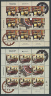 Bosnia And Herzegovina Serbian 2013 EUROPA CEPT Old Postal Transport Set Of 2 Sheetlets With Labels MNH - 2013