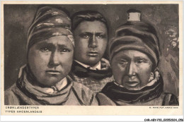 CAR-ABYP10-0596-GROENDLAND - Types Groenlandais - Groenlandia