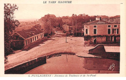 81 - N°74491 - PUYLAURENS - Avenue De Toulouse Et De Saint-Paul - Puylaurens