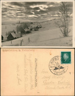 Schellerhau-Altenberg (Erzgebirge) Kahleberg Und Stadt Winter Stimmungsbild 1930 - Schellerhau