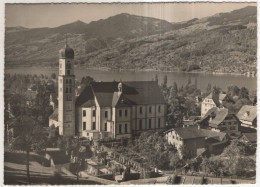 AK 241674 SWITZERLAND - Sachseln - Pfarrkirche Mit Sarnersee - Sachseln