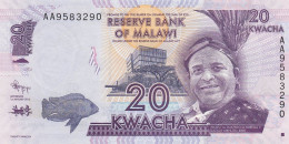 Malawi, (225), 20 Kwacha De 2012, P. 57, UNC - Malawi