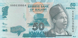 Malawi, (228), 50 Kwacha De 2012, P. 58a, UNC - Malawi