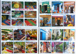 Lot  De 4 CPM : Les Marchés Du Midi - Les Boutiques - Les Vieilles Rues - Sonstige & Ohne Zuordnung