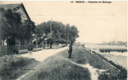 PENICHE    BEZON  CHEMIN DU HALAGE - Hausboote