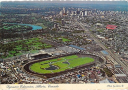 CP - CANADA - Aerial View Of Edmonton Alberta - Commonwealth Stadium - 1986 - A Voyagé Vers Bruxelles - Edmonton