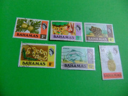 49 BAHAMAS 1971 / SERIE CORRIENTE  Frutas Y Otros / YVERT 303 +304 +307 +309 +317 FU - 1963-1973 Autonomia Interna