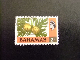 49 BAHAMAS 1971 / FRUTA DEL PAN  BREATFRUIT / YVERT 303 FU - 1963-1973 Autonomia Interna