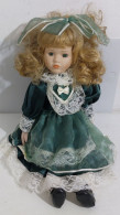 I125822 Bambola Vintage In Porcellana - 40 Cm - Muñecas