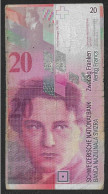Svizzera - Banconota Circolata Da 20 Franchi P-68a.2 - 1994 #19 - Switzerland