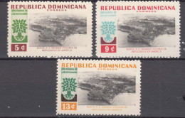 Dominican Republic 1960 Mi#717-719 Mint Never Hinged - Dominicaine (République)